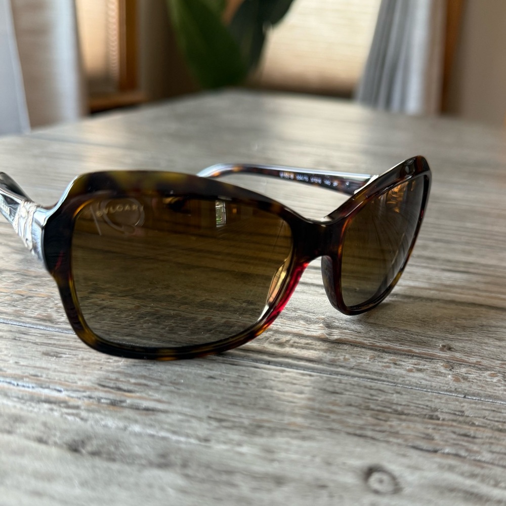 Bvulgari Swarovski Crystal Sunglasses
